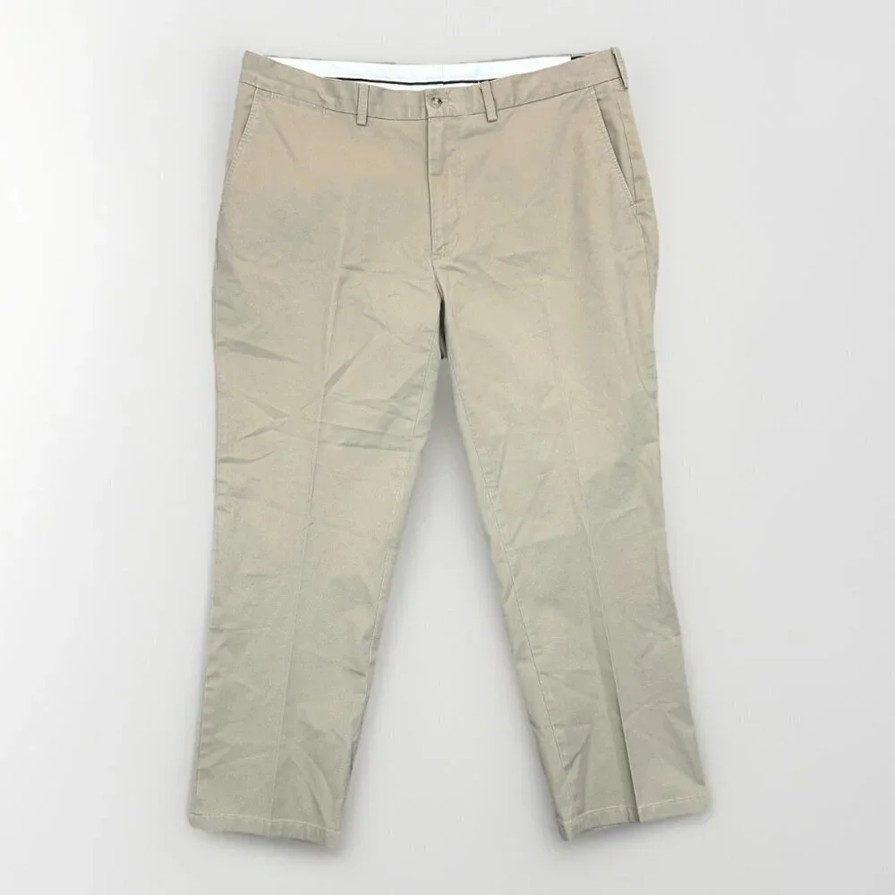 Polo Ralph Lauren Men's Stretch Classic Fit Pants Size 40 x 30 Beige Chino EUC